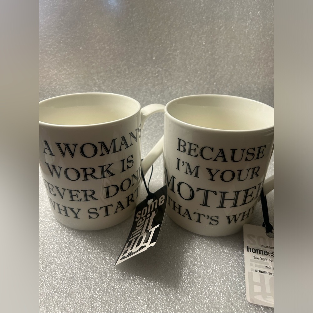 New HOME ESSENTIALS Coffee Mug Mother Ceramic Mugs